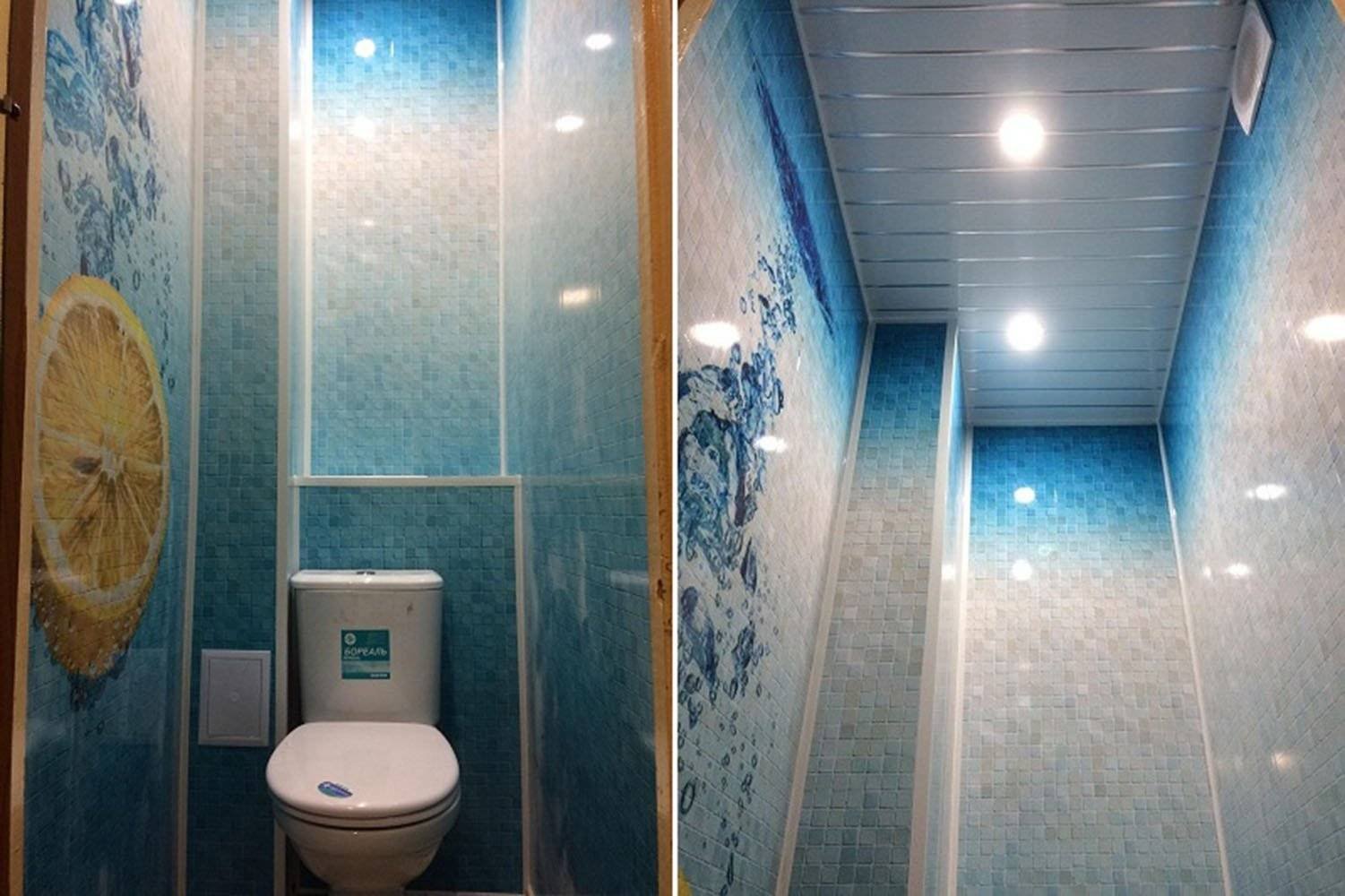 Панели в туалете дизайн панелями пластиковыми