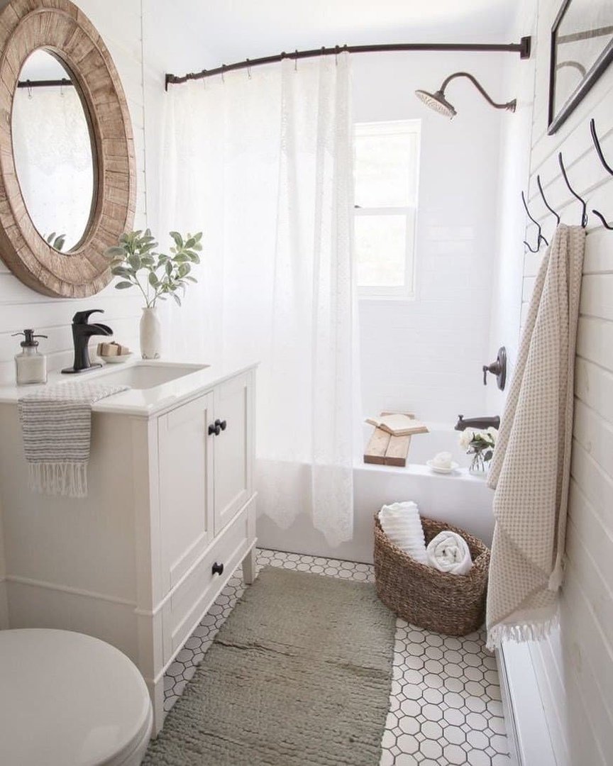 Ванная в стиле хюгге