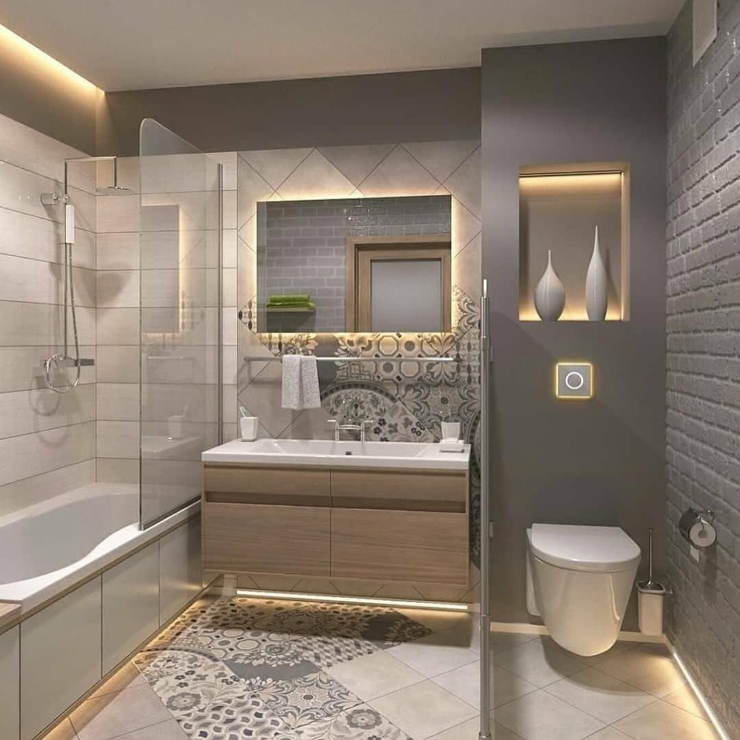 Цветовые решения для ванной