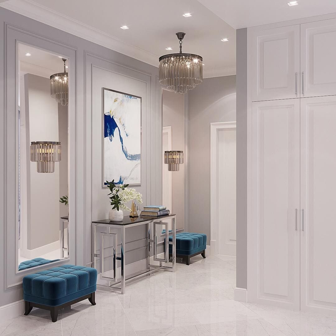 Полынов Павел Неоклассика прихожая коридор