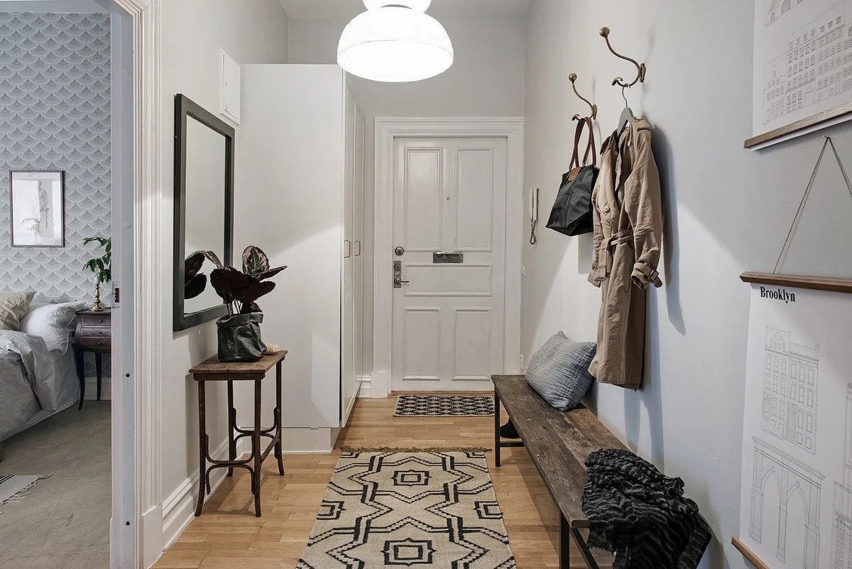 Коридор в стиле Сканди