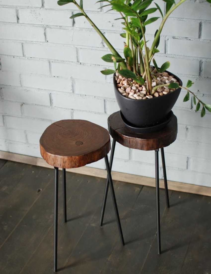 Кованые подставки для цветов