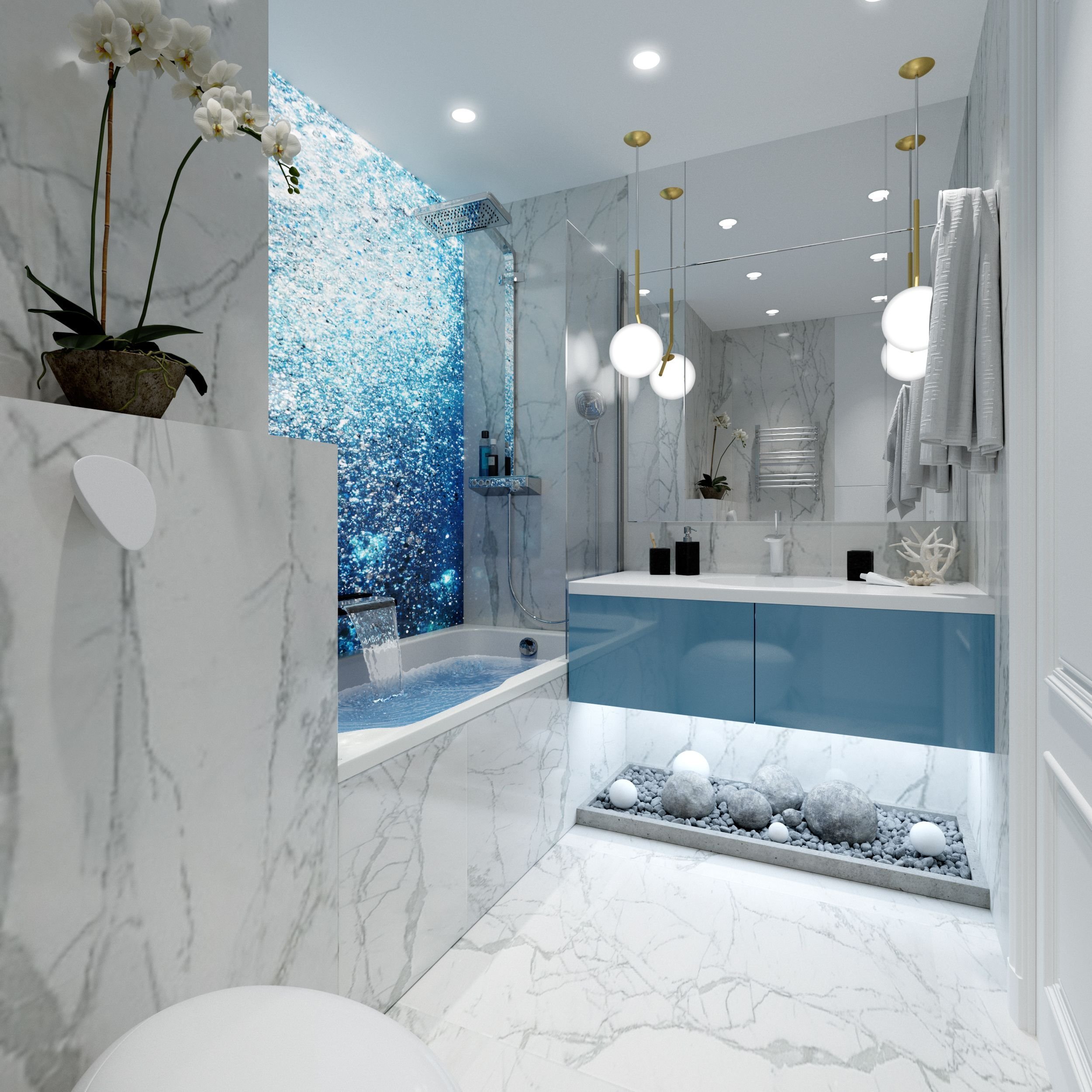 Европейский дизайн в ванной комнате есть душ в угол окружности корпуса для продажи