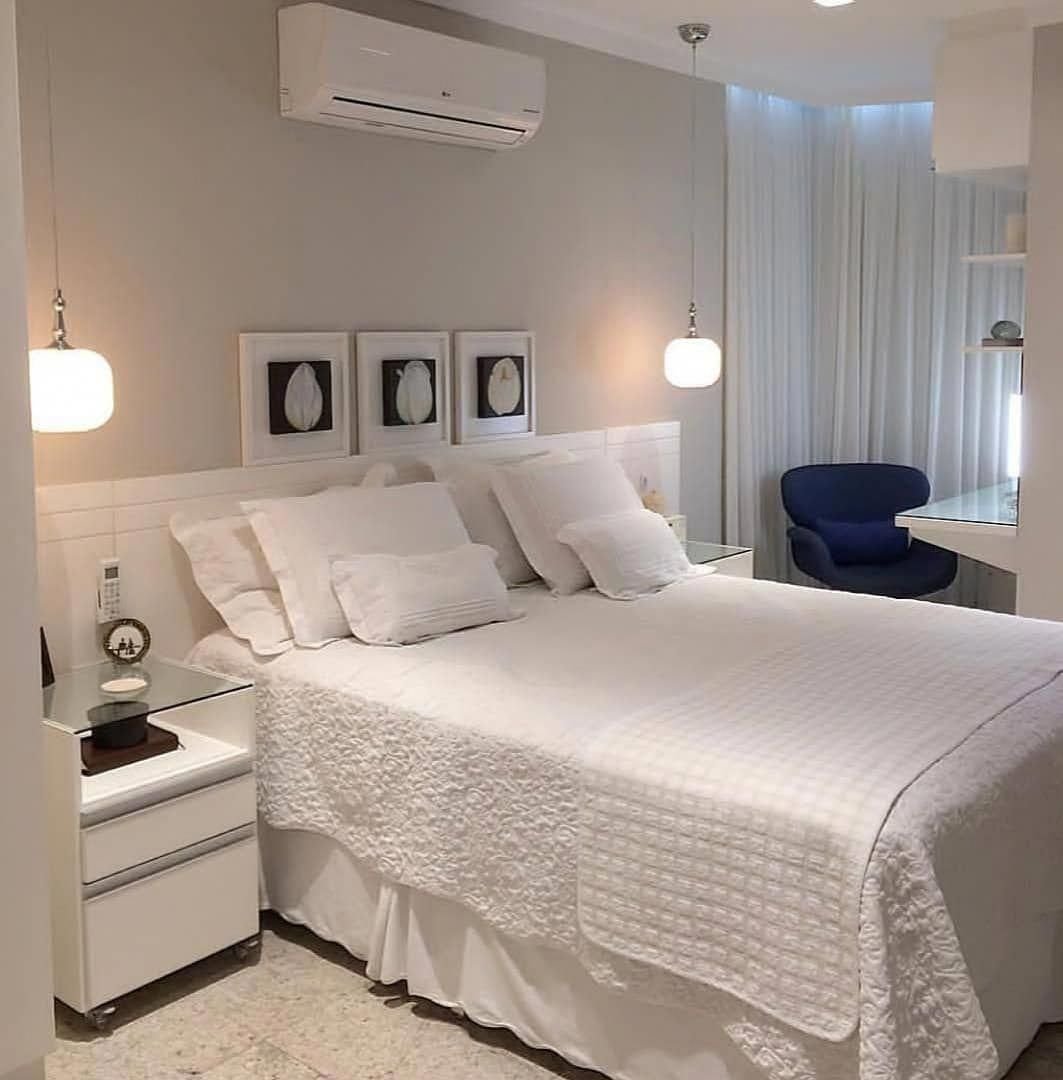 Расположение светильников над кроватью