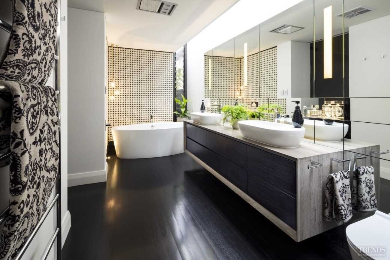 Дизайн ванной комнаты изысканный Модерн