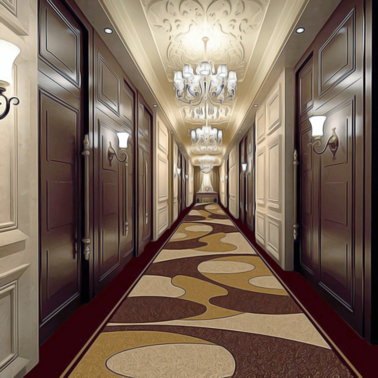 ковровые дорожки в коридоре фото