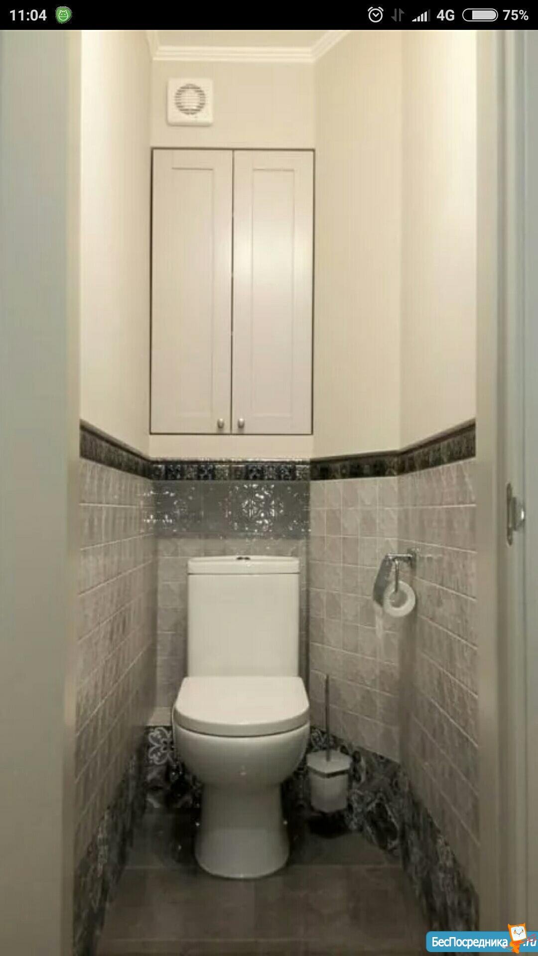 Дизайн стандартного туалета в панельном доме (48 фото)