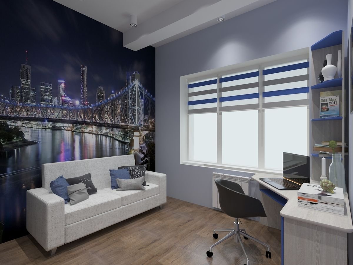 Римские шторы для мальчика