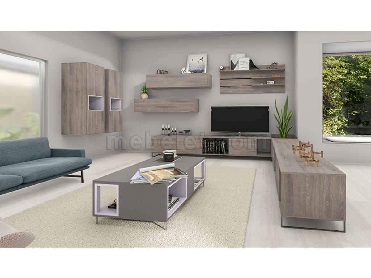 Дуб белый крафт в интерьере