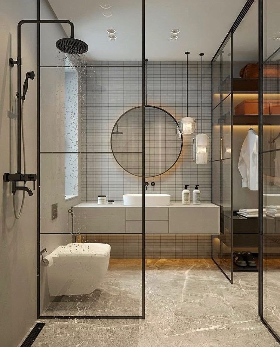 Душевые перегородки лофт