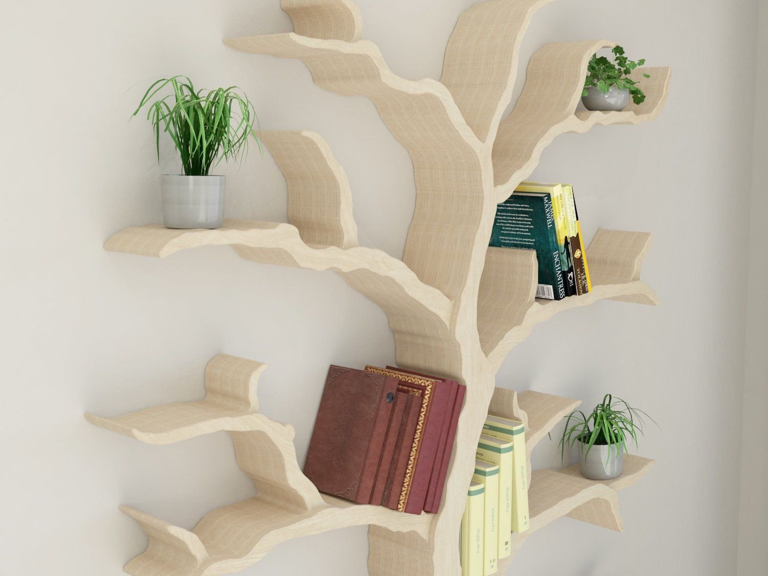 Полка для книг на стену навесная кронштейн книжная дерево металл лофт
