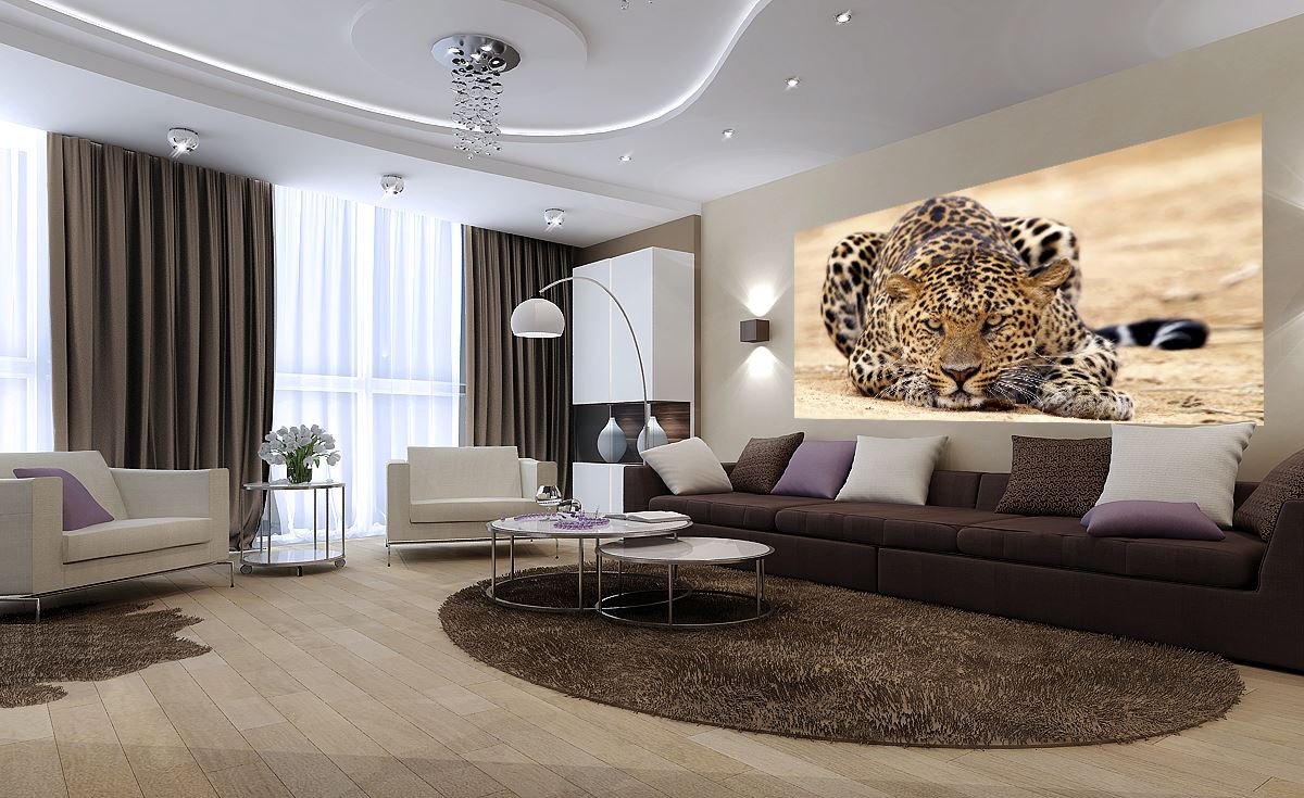 Интерьер гостиной комнаты