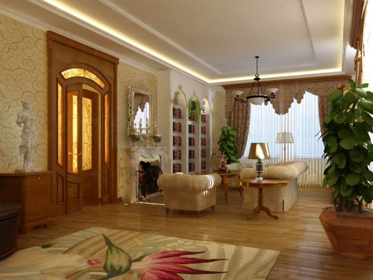 Проходная комната в частном доме