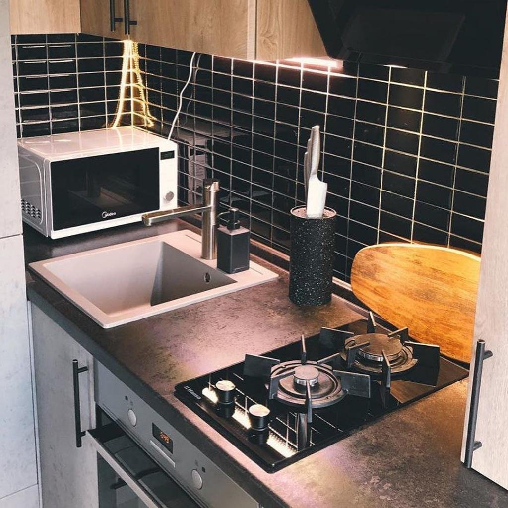 установка газовой плиты в кухонный гарнитур под столешницу