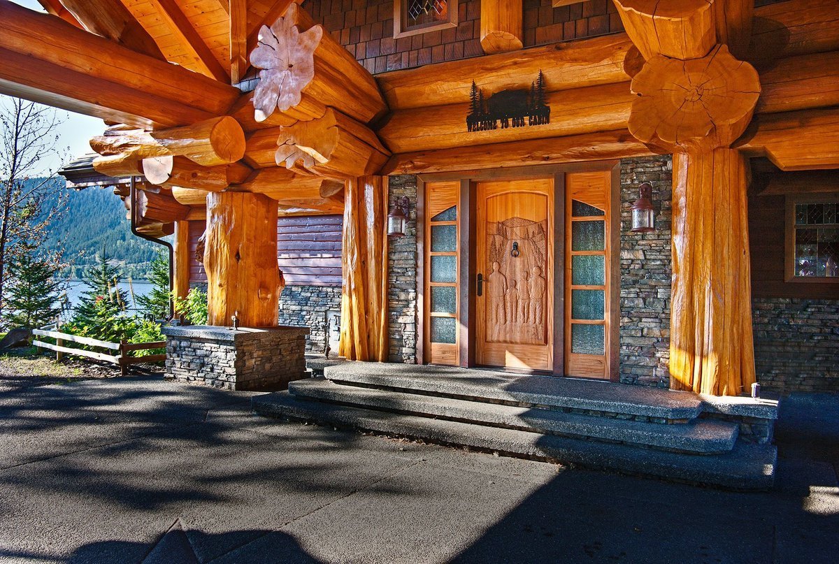 Дом из секвойи, Риджфилд, Вашингтон