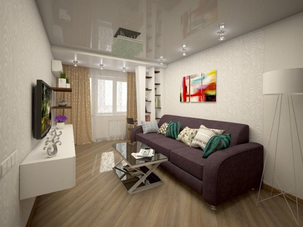 Дизайн-проекты для однокомнатных квартир площадью 39 кв.м.