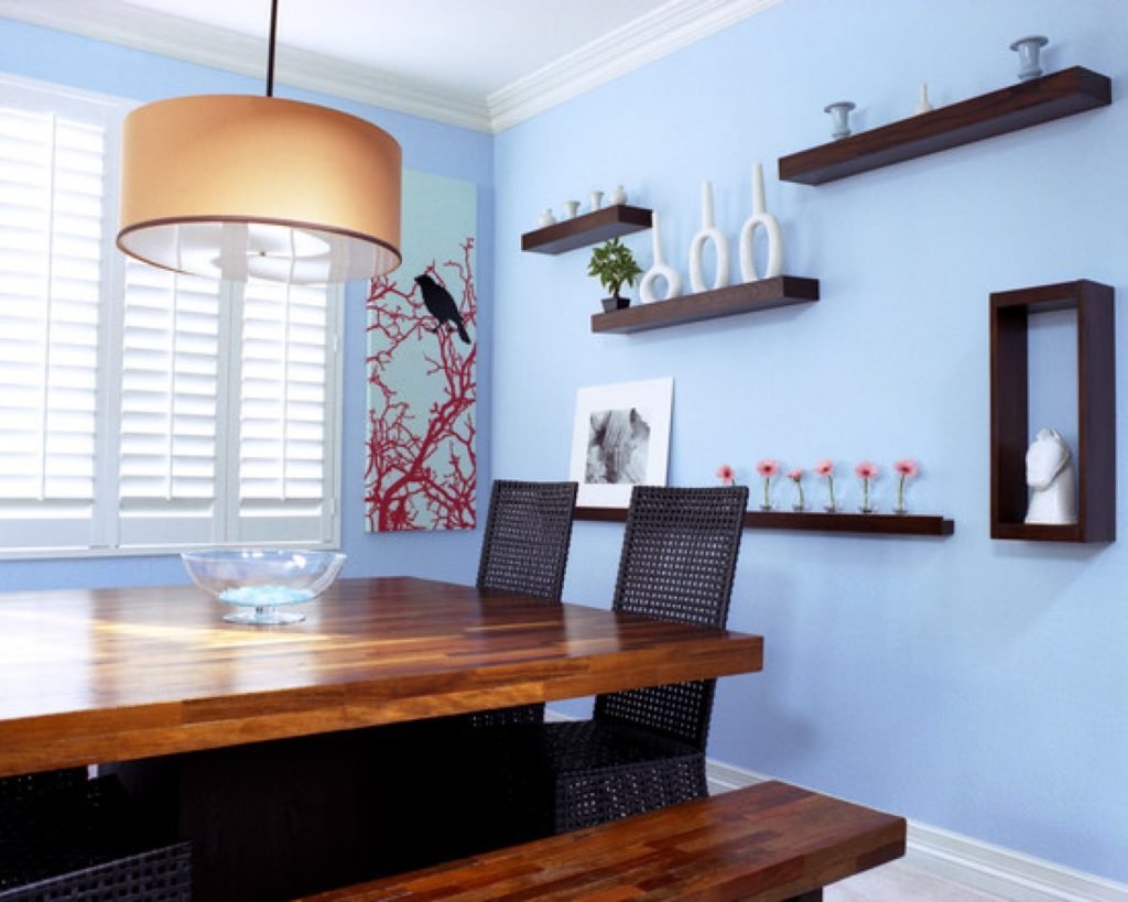 Полочка на кухню над столом