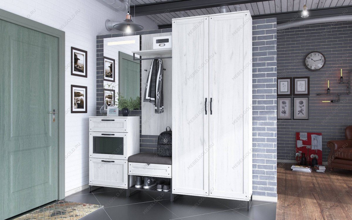 Дуб крафт в интерьере