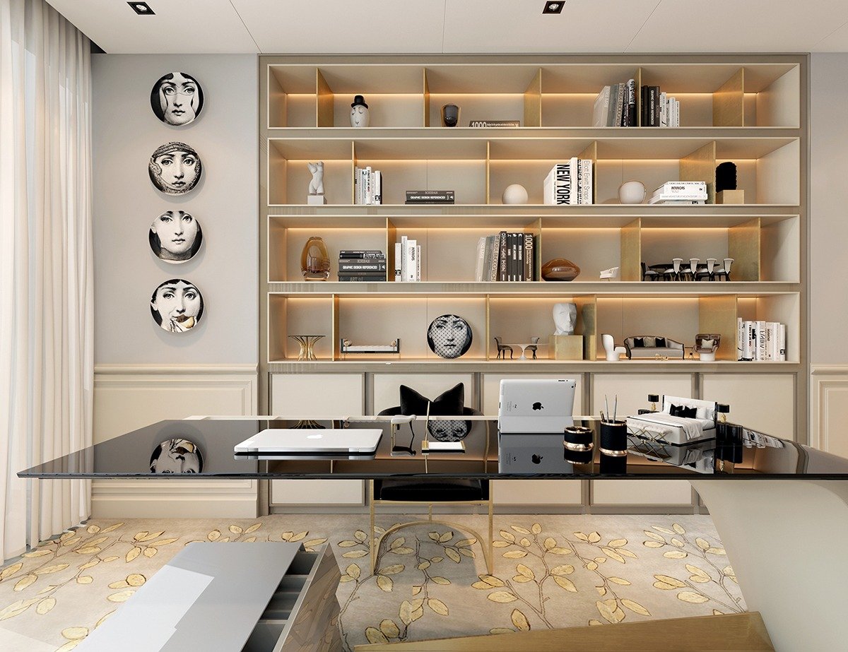 Встроенные полки