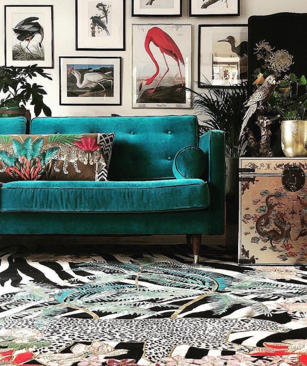 Бирюзовый декор в интерьере