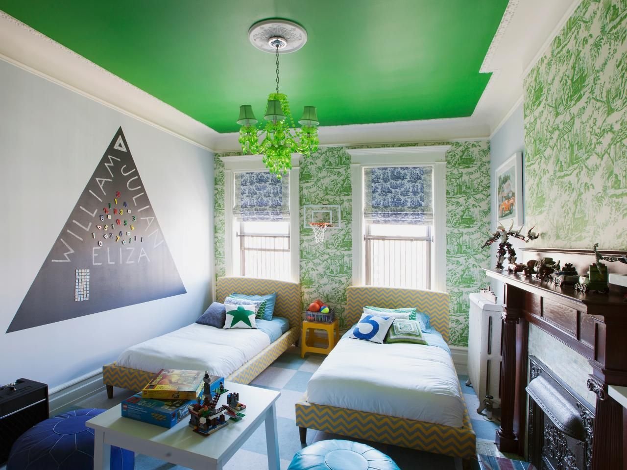 Зеленый потолок — отдых и спокойствие