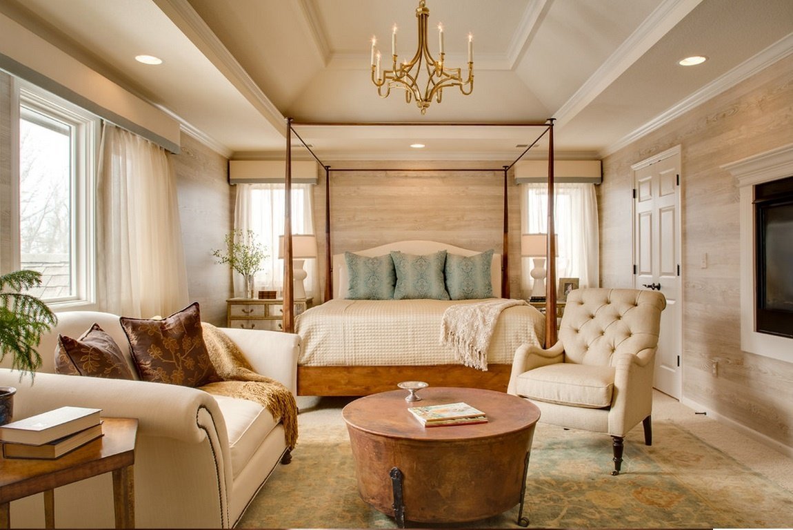 Интерьер в карамельных тонах