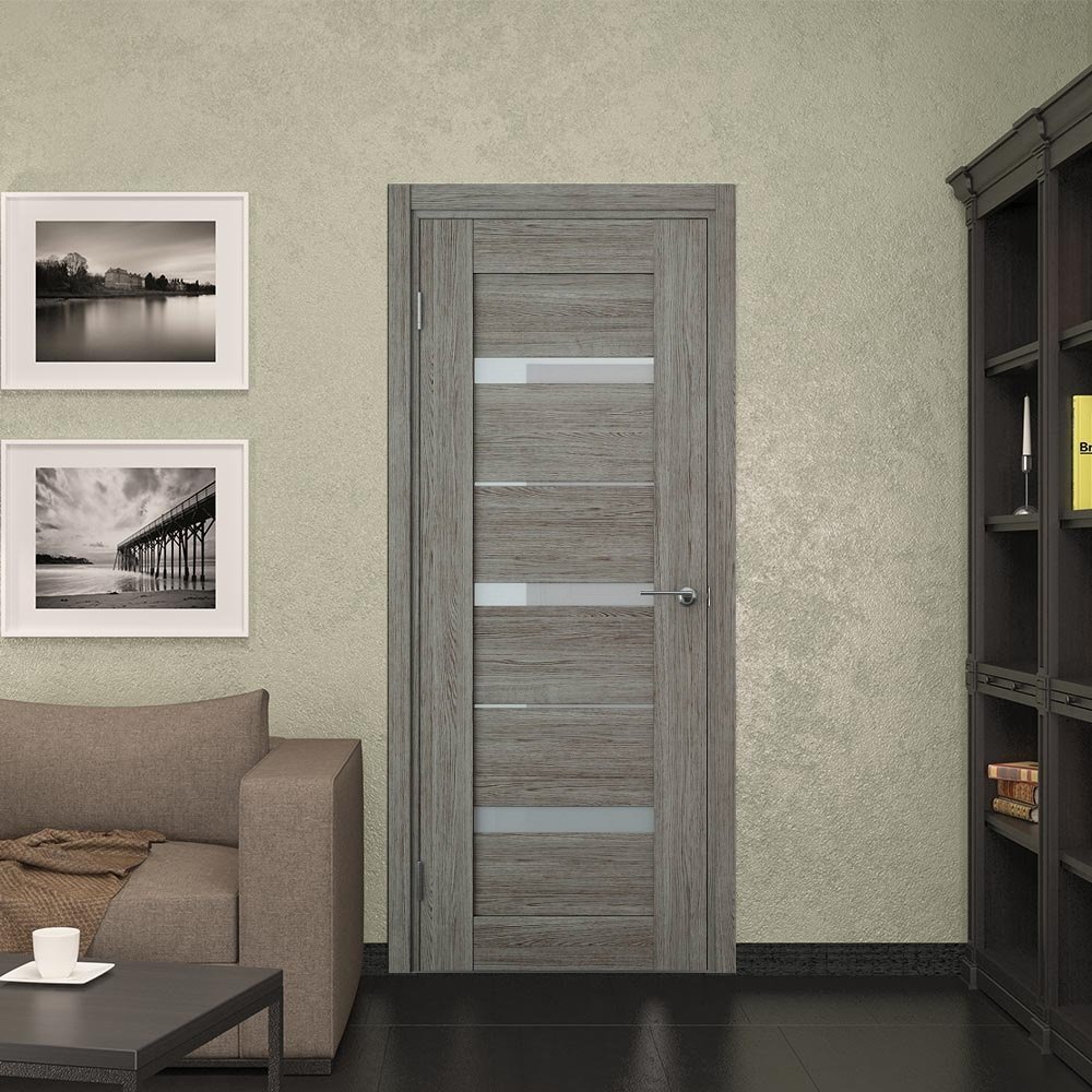 Серые двери в интерьере