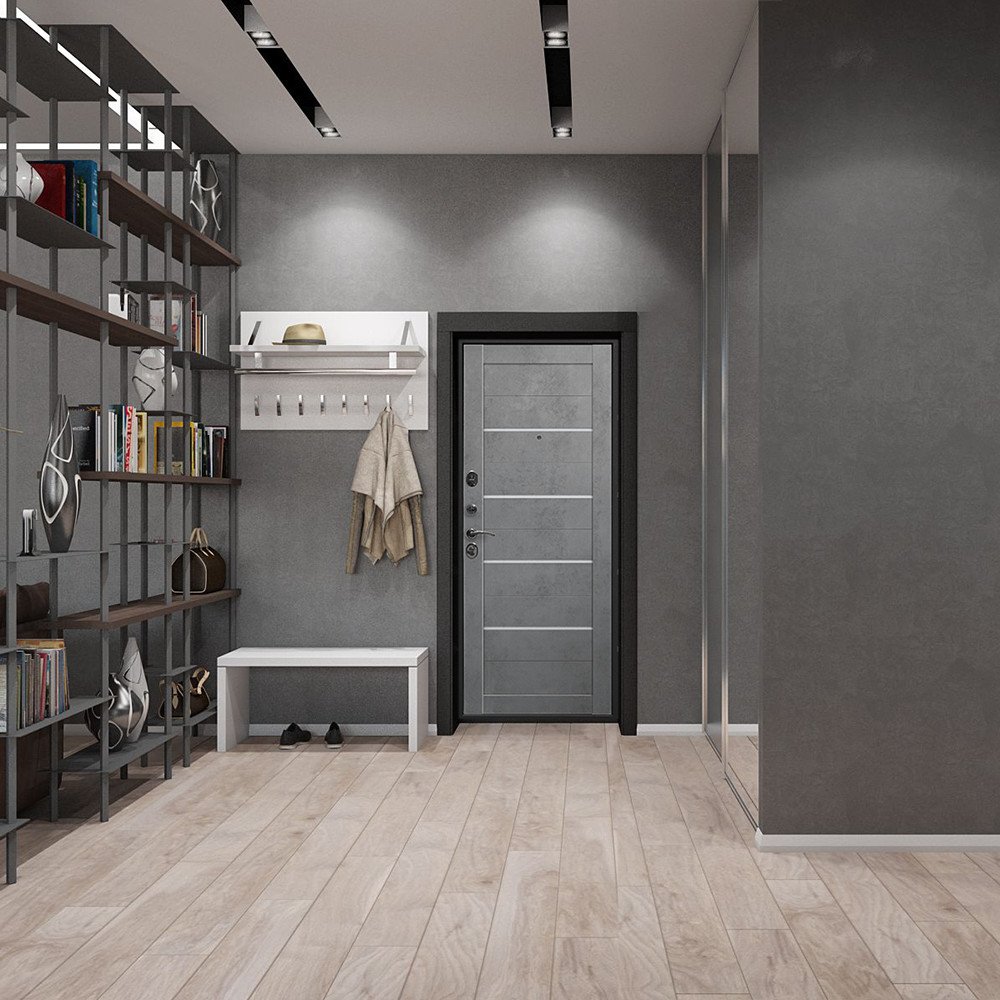 Двери Сохо лофт темный