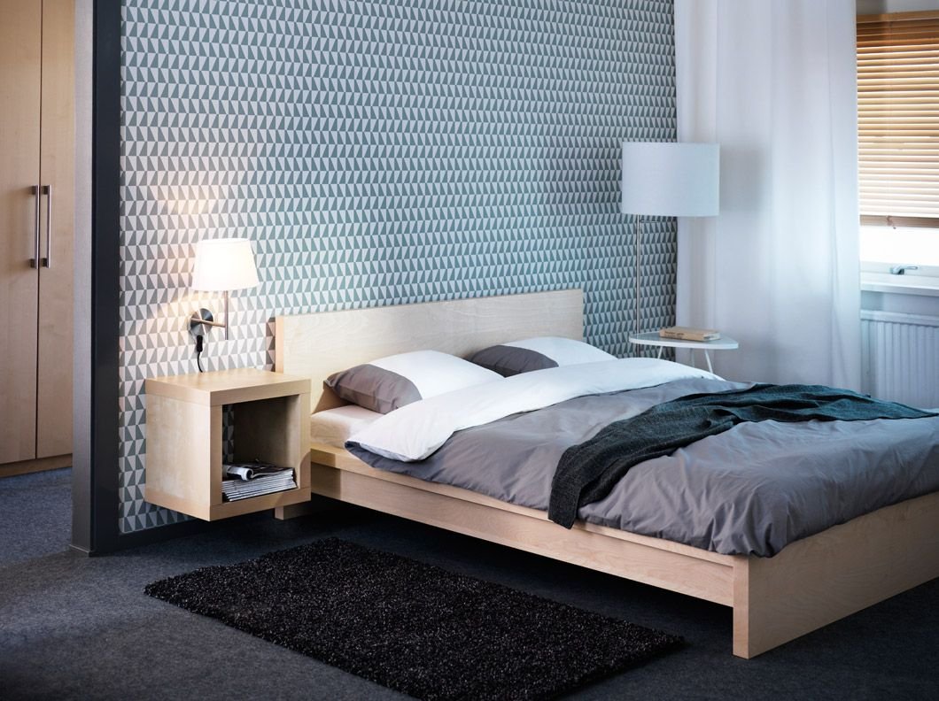 Ikea Malm спальня