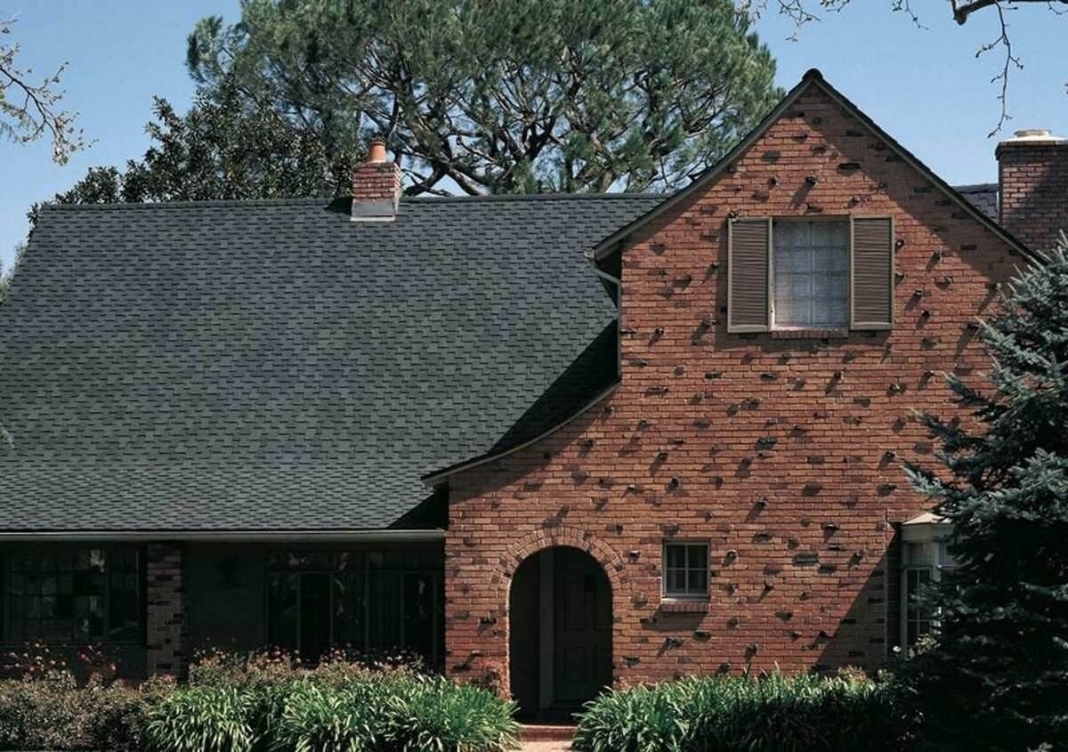 Мягкая черепица для фасада