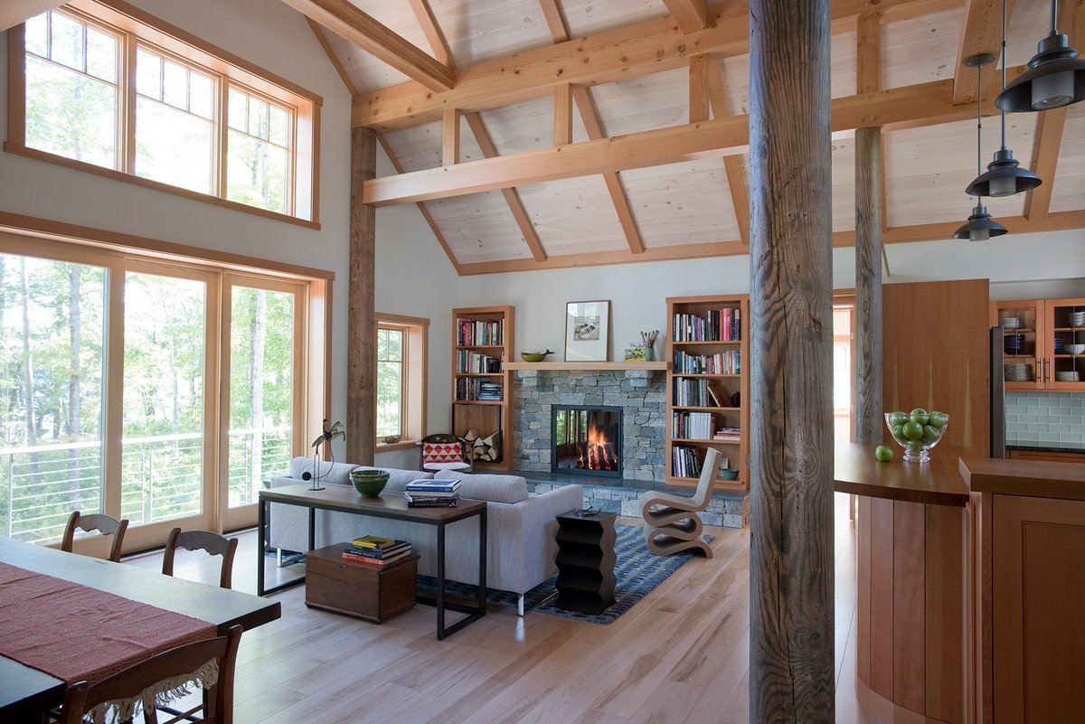 Тимбер фрейм кирпич