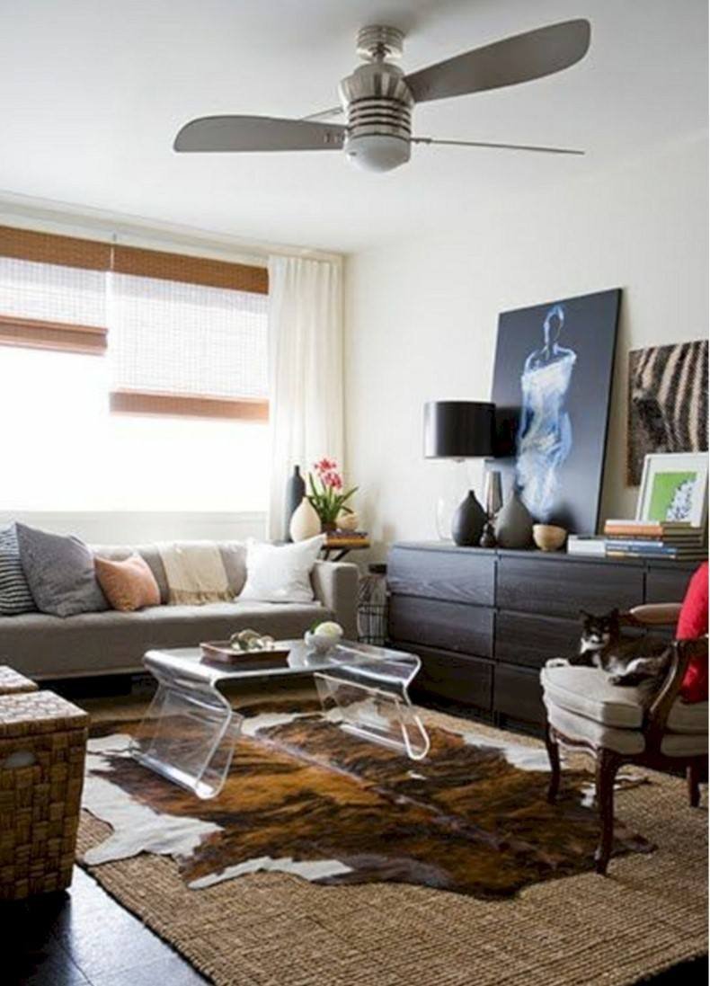 Коровья шкура в интерьере