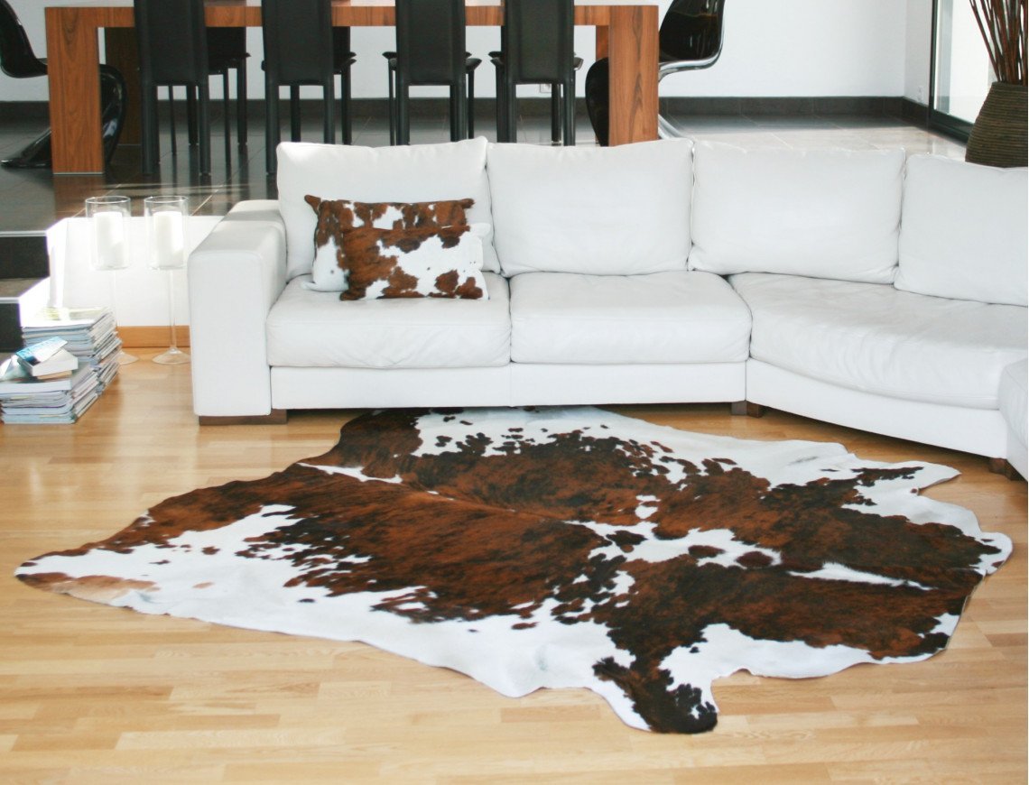Коровья шкура в интерьере
