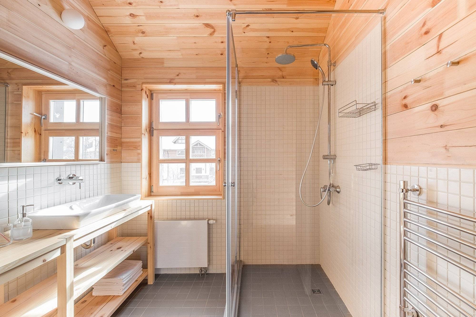 7 идей для ванной комнаты в загородном доме
