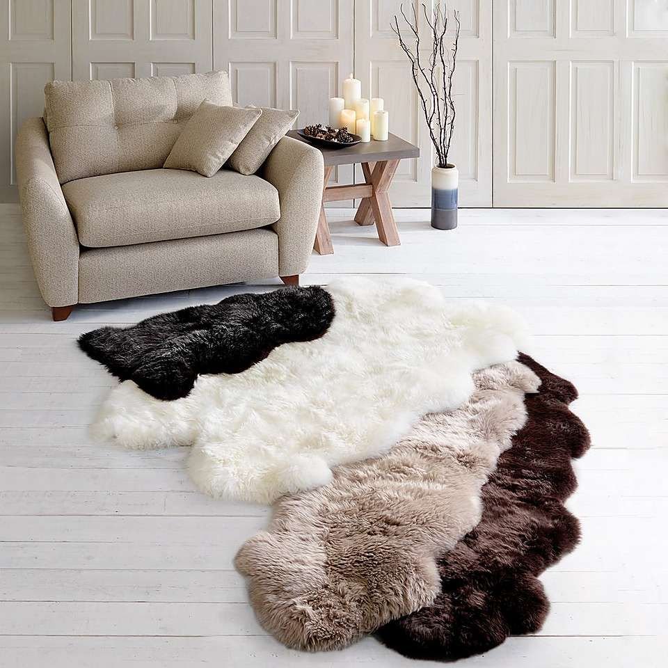 Ковры из шкур животных