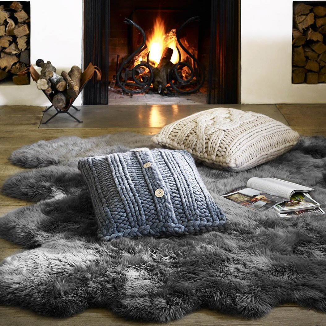 Ковер на стене в современном интерьере