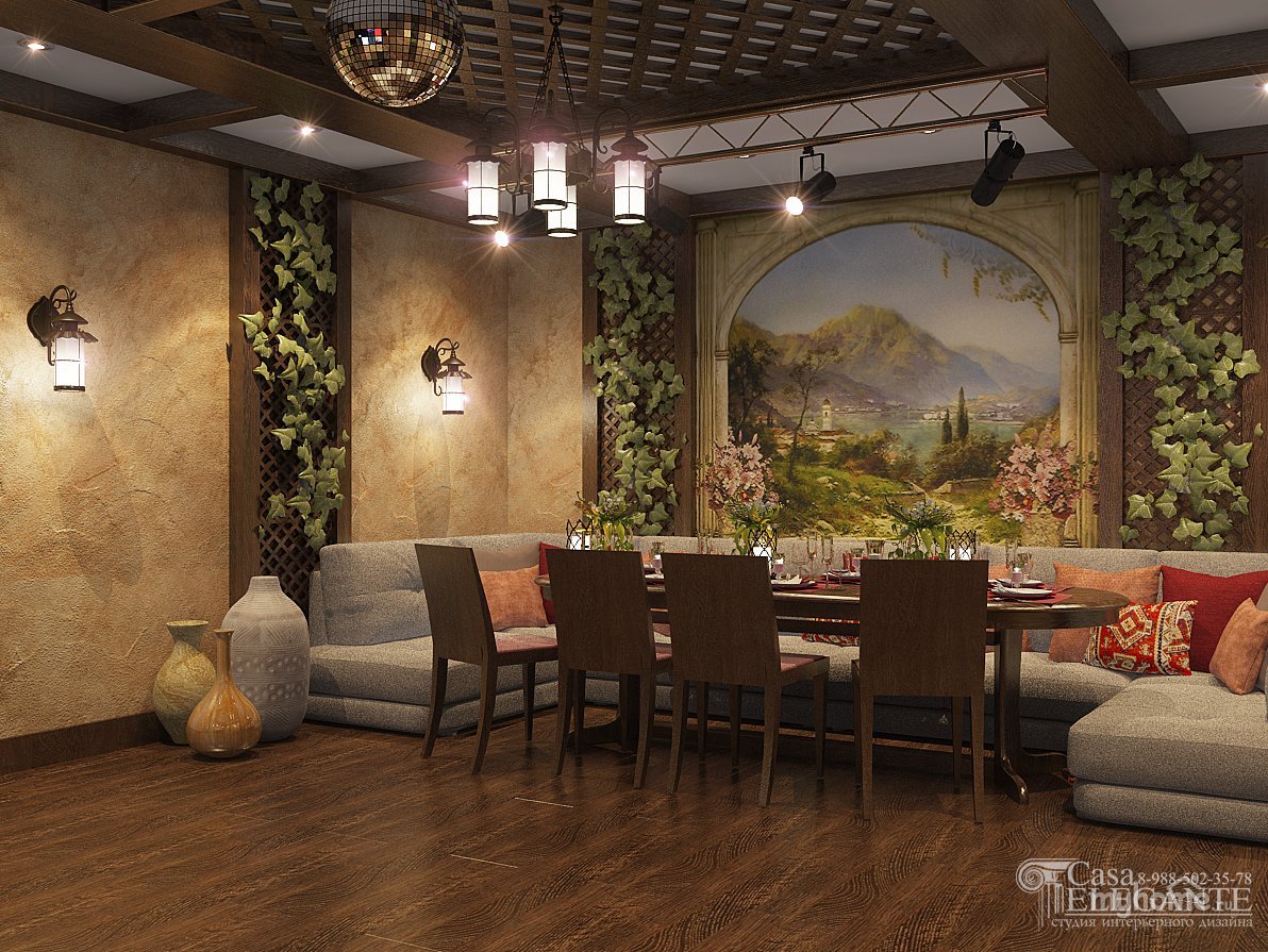 Грузинский стиль в интерьере