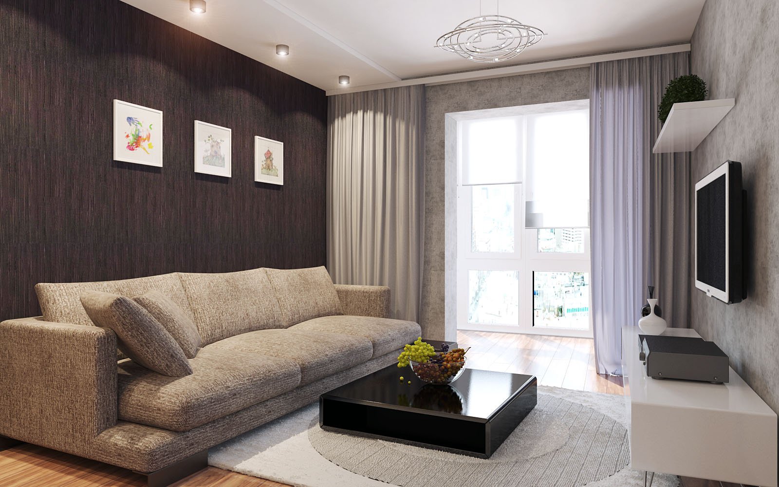 Интерьер зала: дизайн зала в квартире и в частном доме (30+ фото)