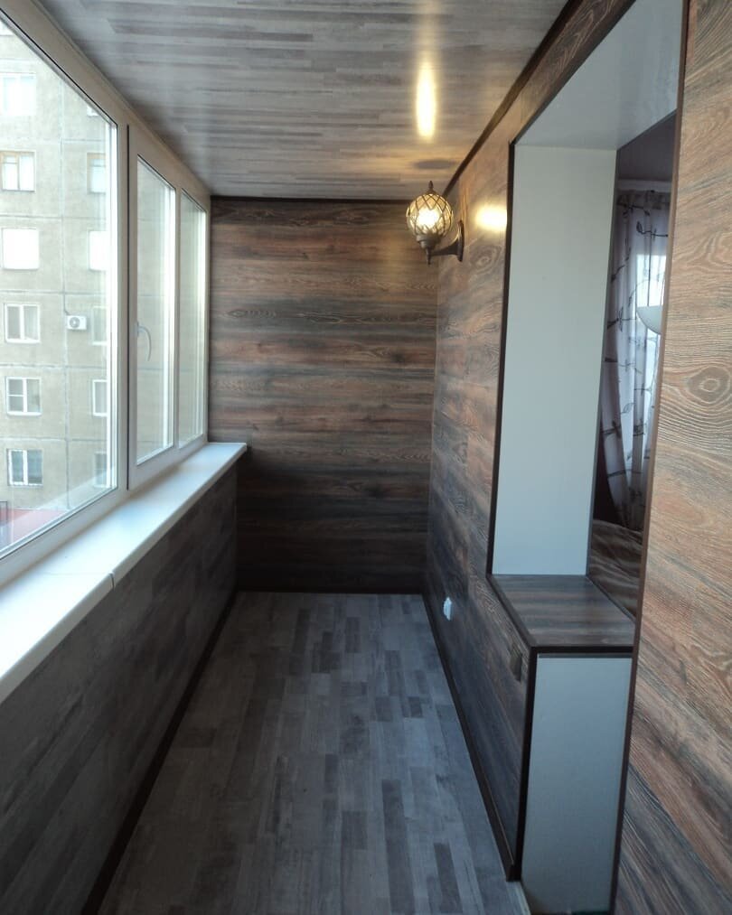 Светлая лоджия