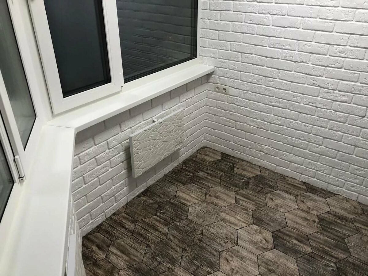 Дизайнерская отделка балкона