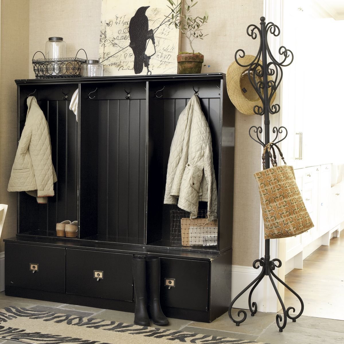 Интерьер маленькой прихожей