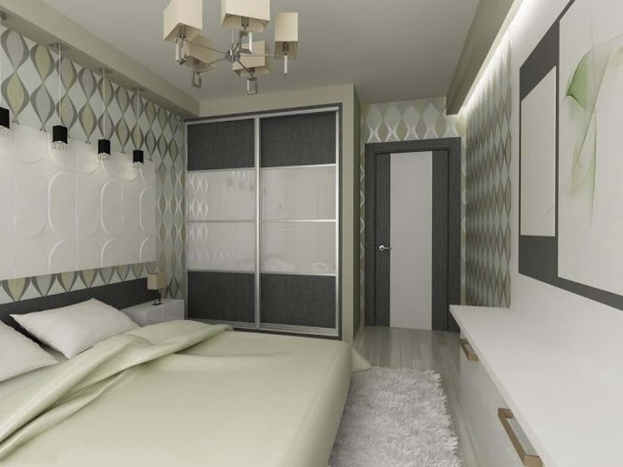 Красивые спальни в панельных домах