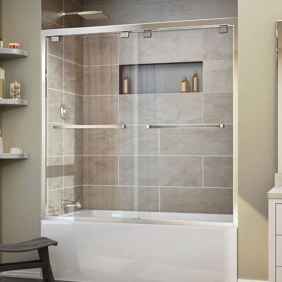 Стеклянные дверцы на ванну