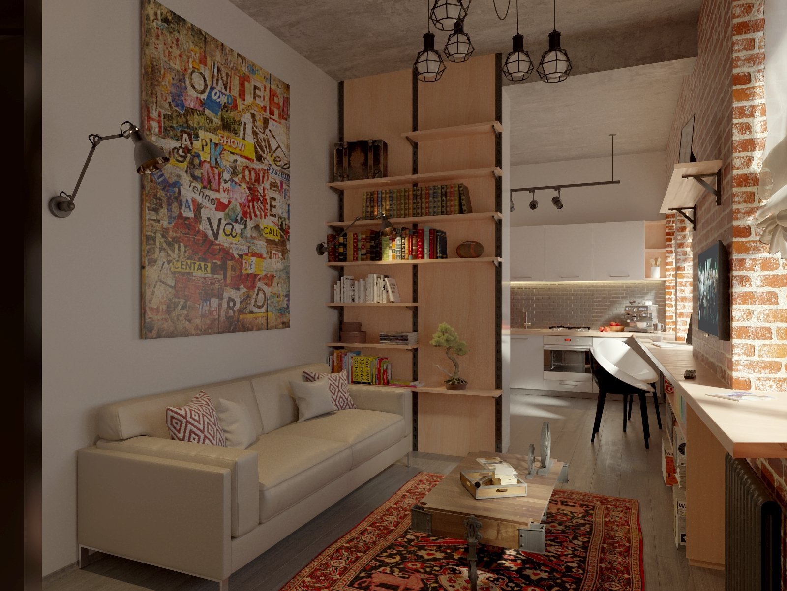 Дизайн маленьких квартир от 20 до 25 кв. м.