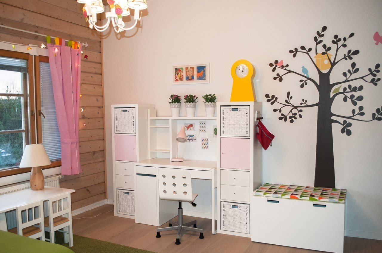 детские комнаты с мебелью из икеи