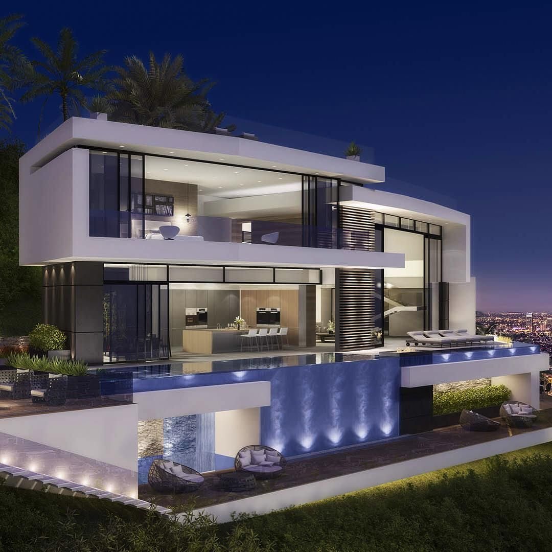 Четырёхэтажный особняк с бассейном в Нью-Йорке