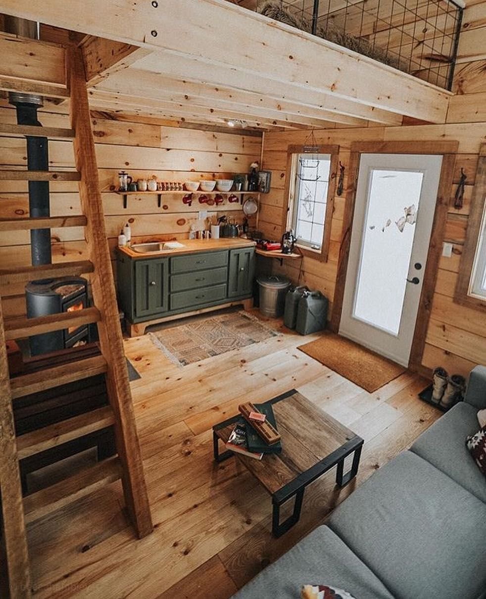 Дизайн маленького деревянного дома внутри (53 фото) - красивые картинки и HD фото