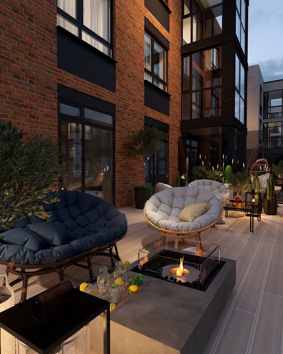 Балкон терраса в квартире