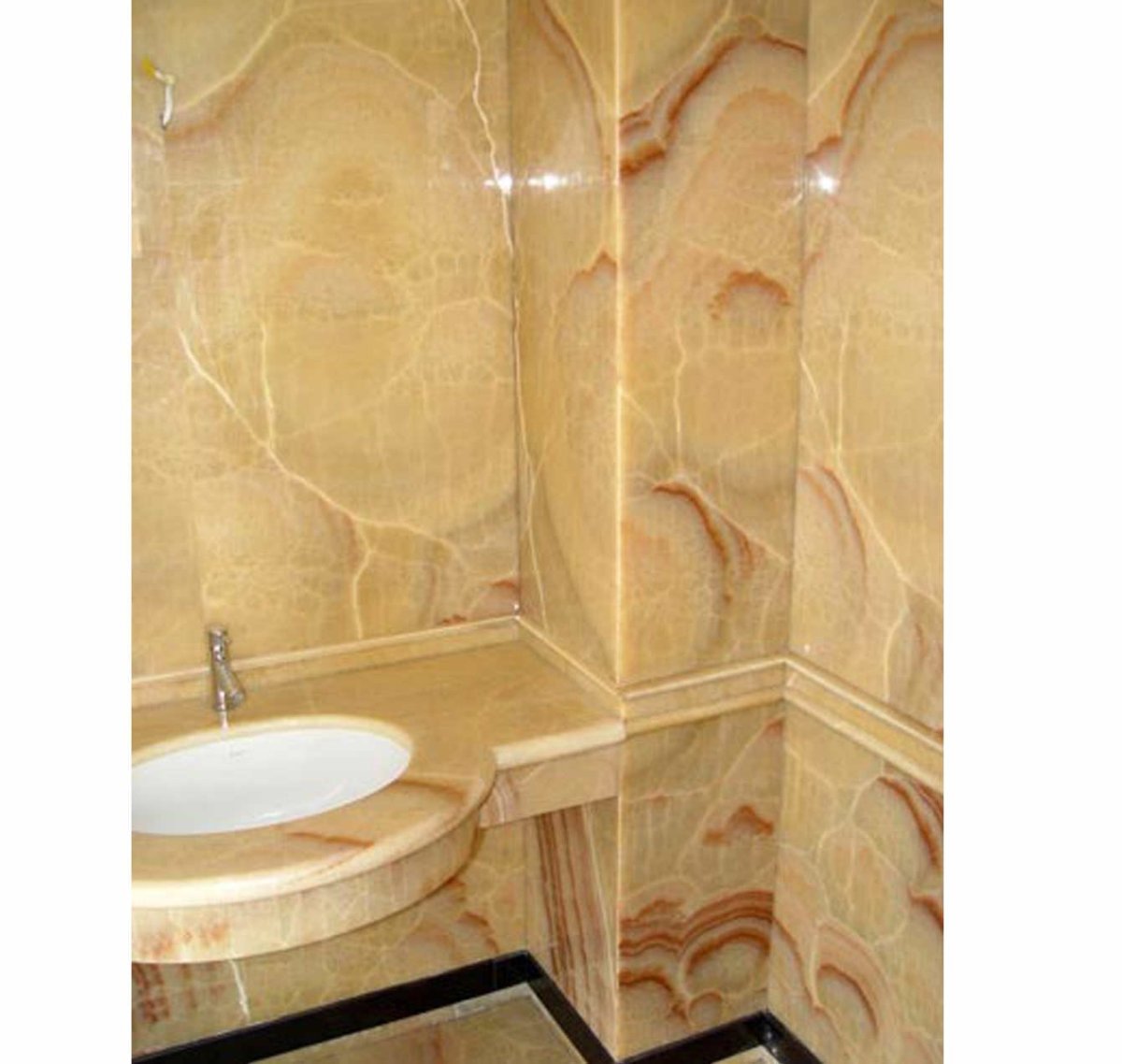 Гибкий камень для туалетной комнаты