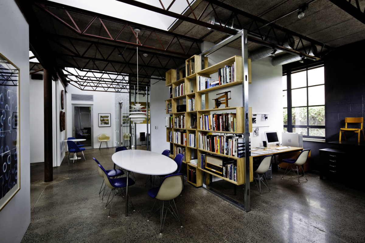 Книжный интерьер